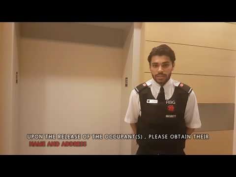 ELEVATOR ENTRAPMENT PROCEDURE