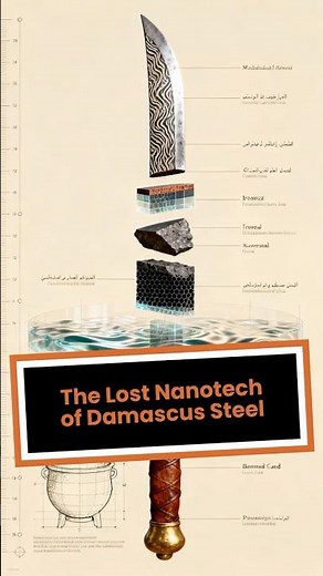 The Lost Nanotech of Damascus Steel