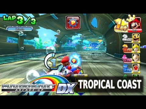 Mario Cup - Round 2 - Tropical Coast | Mario Kart Arcade GP DX | Ep. 6