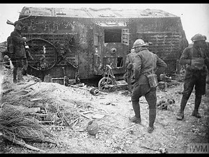 German A7V Tank 542 Elfriede in the Great War