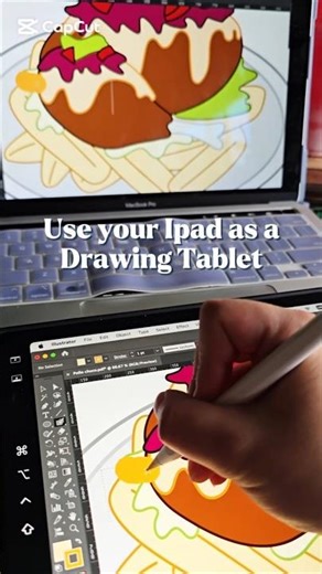 Using Ipad Pro as a Second Display to Illustrate with Macbook
