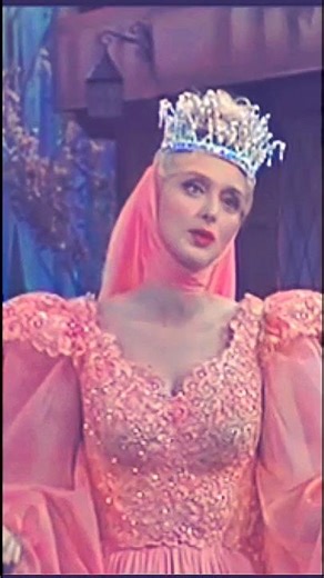 Celeste Holm and Lesley Ann Warren in Rodgers and Hammerstein's" 1964 TV production of "Cinderella"