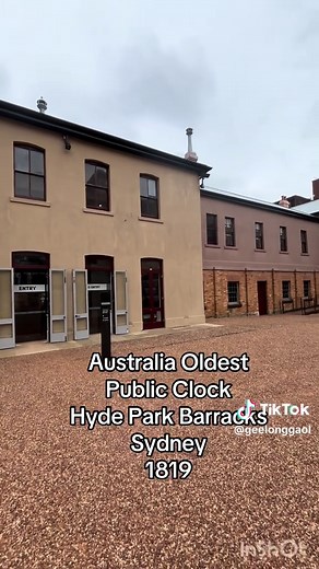 Hyde Park Barracks: Sydney's Oldest Public Clock