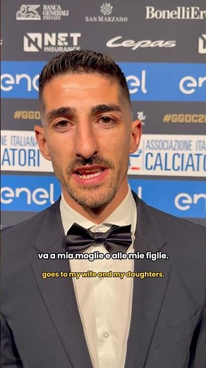 Deiola wins the award for the best goal of Serie A 2024/25 ❤️💙 #seriea #calcioitaliano #deiola