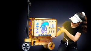 Donald Trump on Wheels? Mom Builds a Special E-Bike for Her Daughter #homemade #Trump | ND - Woodworking Art