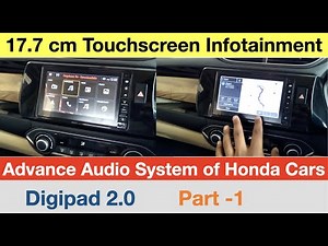 Infotainment हो तो ऐसा 🤩ग़ज़ब || Honda Amaze infotainment System (Digipad 2.0) Explained...Part-1🔥🔥🔥