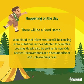 Cruinniú is just around the corner – get your tickets today so you don’t miss out on these activities. 🎟️ Tickets for Saturday 9am -9pm - 9th September in Larch Hill, Dublin are available on Eventbrite. https://www.eventbrite.ie/e/cruinniu-2023-tickets-638672385297?aff=oddtdtcreator | Scouting Ireland