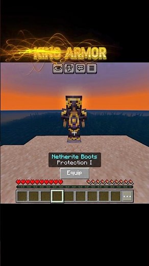 Minecraft king armor trim