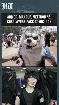 From Fantasy Novels To Fried Cosplays: Brutal Heat Tests Fans At San Diego Comic‑Con | #shorts