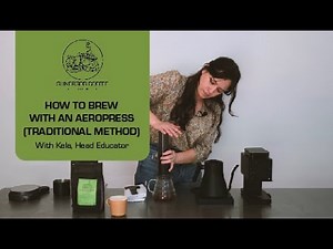 How To Brew With An AeroPress (Traditional Method)