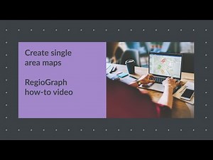 RegioGraph how-to video – Create single area maps