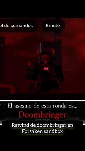 doombringer rewind en forsaken sandbox
