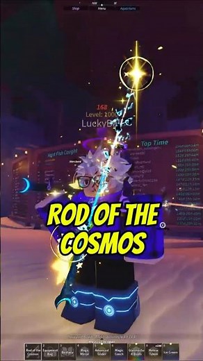 How to get Rod Of The Cosmos and all reward from meteorologist in FISCH #roblox #cosmos