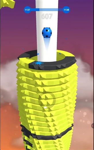 stack ball level 1137 level #stackball #stack #ball #trending #shorts #shortvideo #short #trend