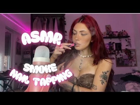ASMR - smoking and chill ✨🌙🌃