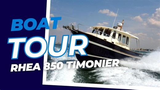 RHEA 850 TIMONIER - Boat-Tour - Un Bateau Idéal pour Pêche et Croisière ! | Mayeul MORIN de FINFE