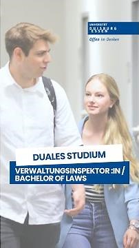 Duales Studium - Bachelor of Laws / Verwaltungsinspektor:in