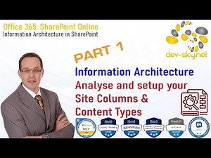 SharePoint: Analyse and setup your Site Columns & Content Types (Part 1)