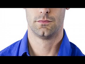 how to get rid of a butt chin fast