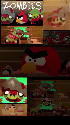 Angry birds vs Zombies Parody The Squawking Dead
