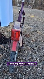 609K views · 5.4K reactions | This is my scooter I had in the Amish for transportation. I took it everywhere! My parents gave it to me for Christmas when I was still young. It was purple. We sold scooters at our Amish family business. #amish #Transportation #buggy #horses #scooter #scootering #scooterlife #amishlife #amishcountry | The Amish Way | Facebook