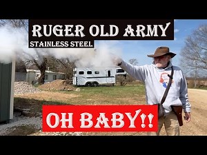 Ruger Old Army Stainless Steel: Oh Baby!!!!!