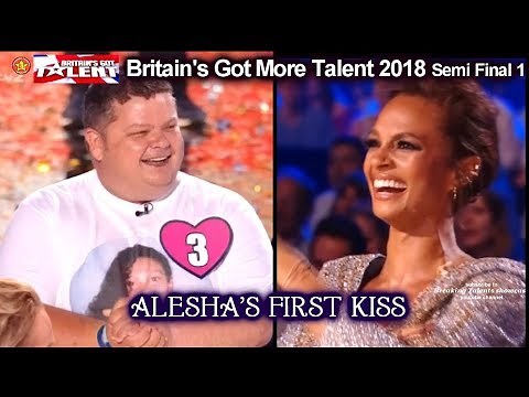 Alesha Dixon Reunited with Her First Kiss Britain's Got Talent 2018 Semi Final Grp 1 BGT S12E08