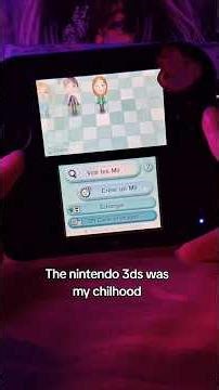 The nintendo 3ds was my chilhood #nintendo