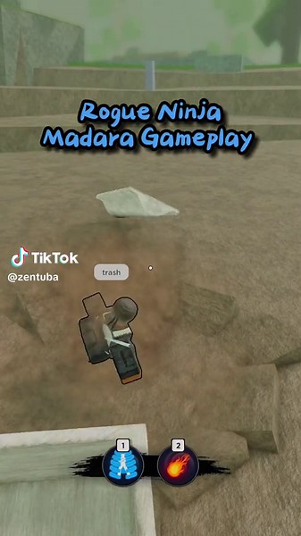 Madara Uchiha in Rogue Ninja Roblox - Gameplay and Tutorials