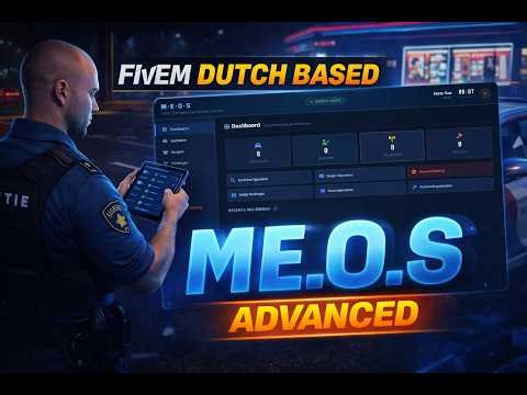 FiveM Advanced MEOS / MDT Systeem | Volledige Showcase