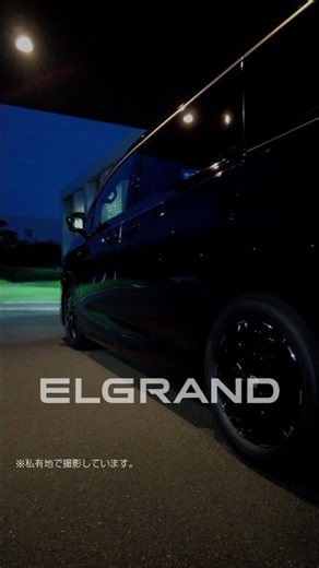 スタイリッシュなステップイルミネーションを装備 #日産エルグランド ステップタイプ 登場