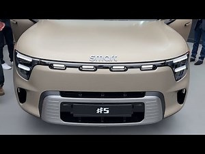 Smart #5 EV (2026) World Premiere - IAA Mobility Munich 2025 - Interior And Exterior