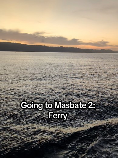 Ferry Travel from Manila to Masbate with Kho Shipping Lines