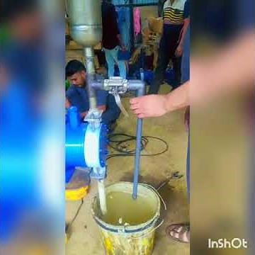 HYDRAULIC DIAPHRAGM PUMP OPERATING AND HOW TO WORKING