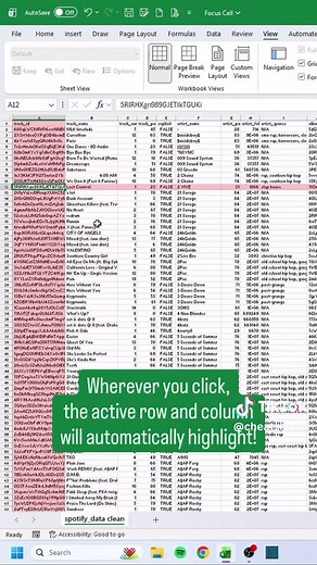 Excel Shortcut for Focus Cell: Alt WEF Explained