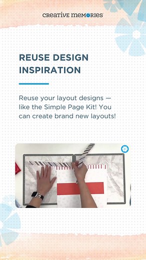 7.6K views · 54 reactions | Take advantage of these D.I.Y hacks from yesterday’s Fast & Fun Projects with Noreen episode! . . . #Scrapbooking #Reels #CreativeMemories #Craft #PaperCrafts #MakingMemories #MemoryKeeping #ScrapbookingTips #ScrapbookingHacks #ScrapbookIdeas #EasyScrapbookingLayout #EasyScrapbooking #SimpleScrapbooking | Creative Memories | Facebook