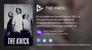 Video : Ver The Knick en streaming legal completo