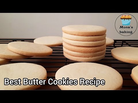Best Butter Cookies Recipe to Decorate with Royal Icing