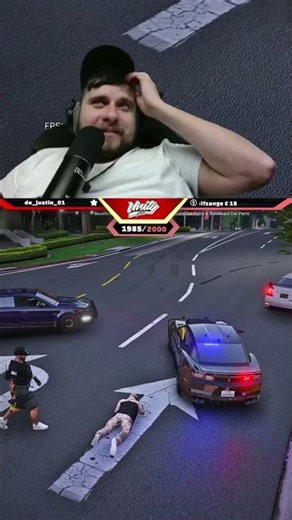 TAZER TAZER TAZER!😂🔥 | JustNdrew auf Twitch | GTA RP #shorts #ytshorts #twitch