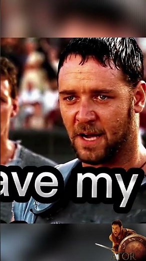 Gladiator 💥🏹 "Padre de un hijo asesinado…” 😱⚔️ escena mítica #gladiator #maximus #cine #shorts