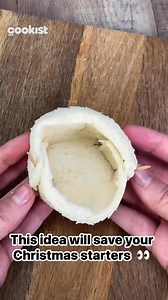 SANDWICH BREAD CUPS READY IN 8 MINUTES! 🥪✨ Don’t have a muffin tin but still want to make crispy sandwich bread cups for an appetizer? 😱 Here’s a genius little trick we instantly fell in love with! 😍❤️ We chose to fill them with Russian salad, but they’re also perfect with a salmon and chive mousse or a mortadella mousse. How would you fill them? 👇 😋 | Cookist Wow