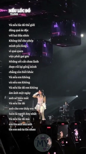 NẾU LÚC ĐÓ TLINH LYRICS #lyrics #tuilamy_music #tlinh #2pillz #fyp