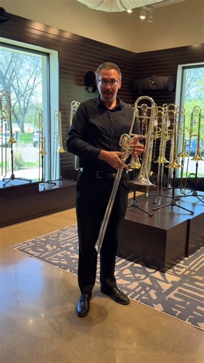 Schmitt Music Trombone Shop on Instagram: "The Holton TR395 Superbone is truly a legend in the trombone world, combining a slide and valve trombone into one incredible instrument! #holton #superbone #trombone #slide #valves #tromboneheaven"