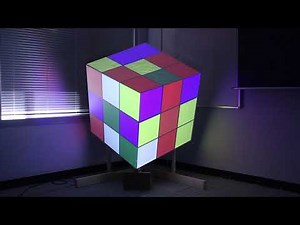 [NIT] 情報工学科 学生制作「キューブのプロジェクションマッピング」