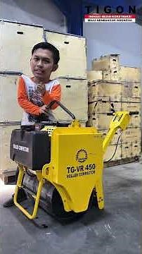 TIDAK HANYA ASPAL, MESIN INI JUGA BISA MERATAKAN MASALAH KAMU!| TIGON ROLLER COMPACTOR TG-VR 450