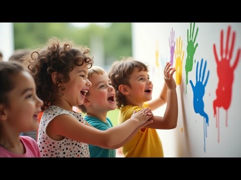 Color, Color Everywhere! 🎨 | Real Kids Learn Colors | Baby & Toddler Learning Song