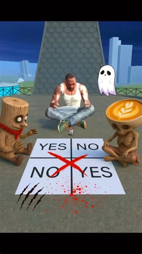 Franklin Play Charlie Charlie Game In Indian Bike Driving 3d #harshtatsuya #shortsfeed #franklin