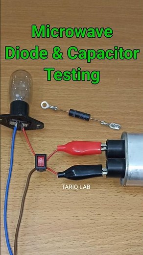 Microwave Diode & Capacitor Testing At Home