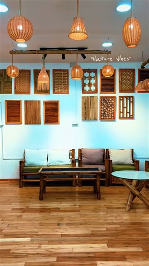 Thinking bamboo? 🌱 From bamboo interiors to false ceilings & partitions — we do it all! DM us for bamboo-related work ✨ #BambooWork #EcoInteriors #SustainableStyle #BambooCeiling #InteriorDesignNepal