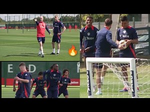 [ 🎥video] Manchester United first training for pre-season friendlies at Carrington training grounds